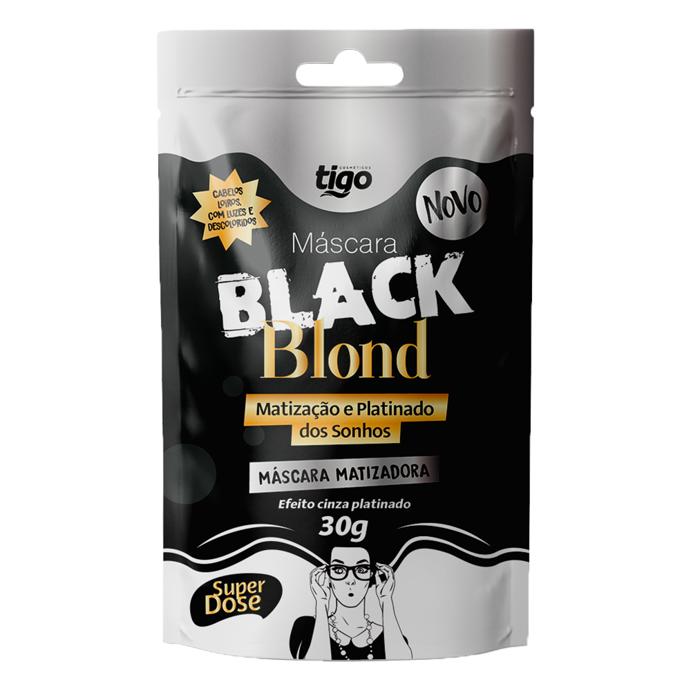 Super Dose Black Blond 30g - Tigo Cosméticos