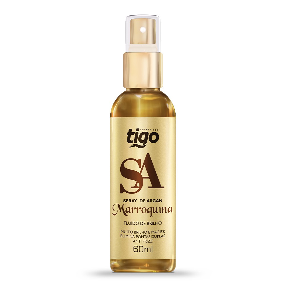 Spray de Argan Marroquina 60ml - Tigo Cosméticos