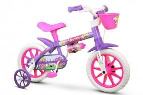 Bicicleta Infantil Nathor Violet Aro 12 Feminina