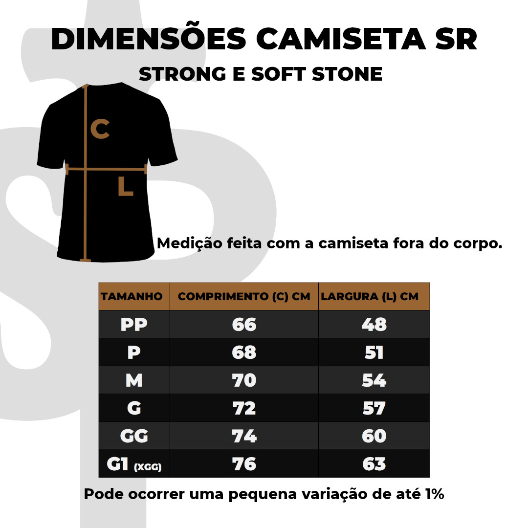Custom Machine - Preta - Camiseta SR Strong