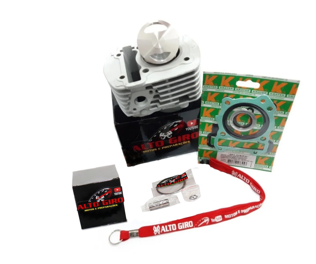 Kit 4mm (170cc) FLEX Alto Giro Fazer/Factor 150