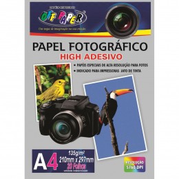 Papel Fotográfico Adesivo Off Paper A4 - 20 folhas