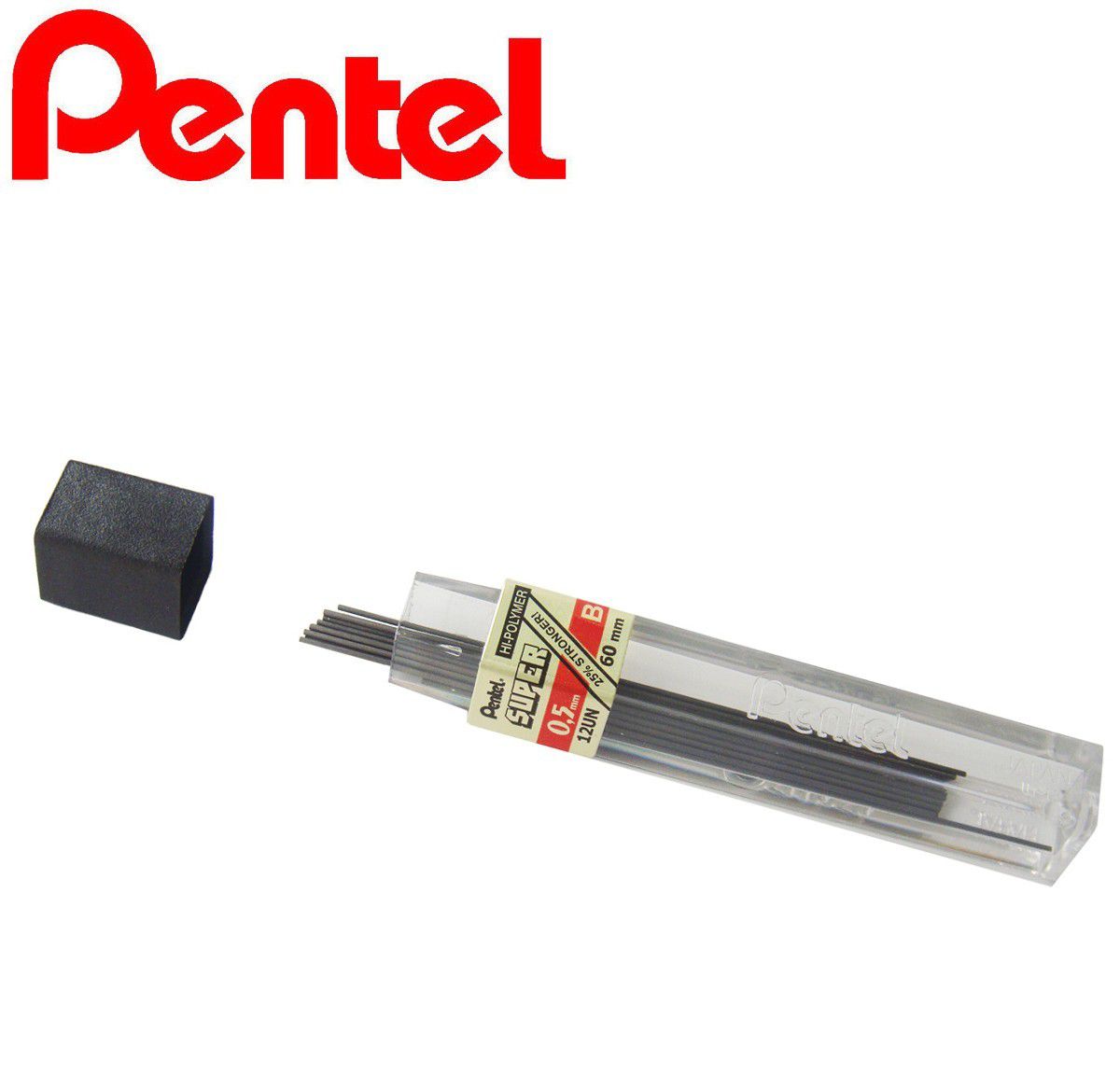 Grafite Pentel HI-POLYMER® 0,5 mm