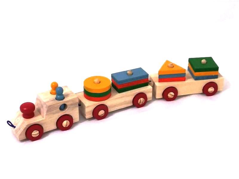 Trem de Encaixe Baby GR Brinquedos