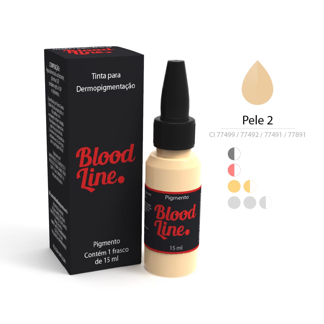 PIGMENTO BLOOD LINE 15 ML PELE 2 