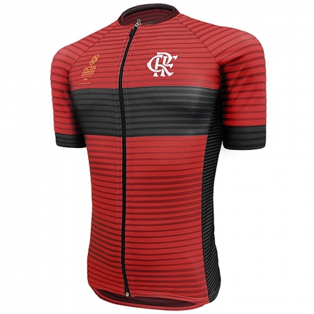 Camisa De Ciclismo Barbedo Masculina - Flamengo Octa Campeão Brasileiro