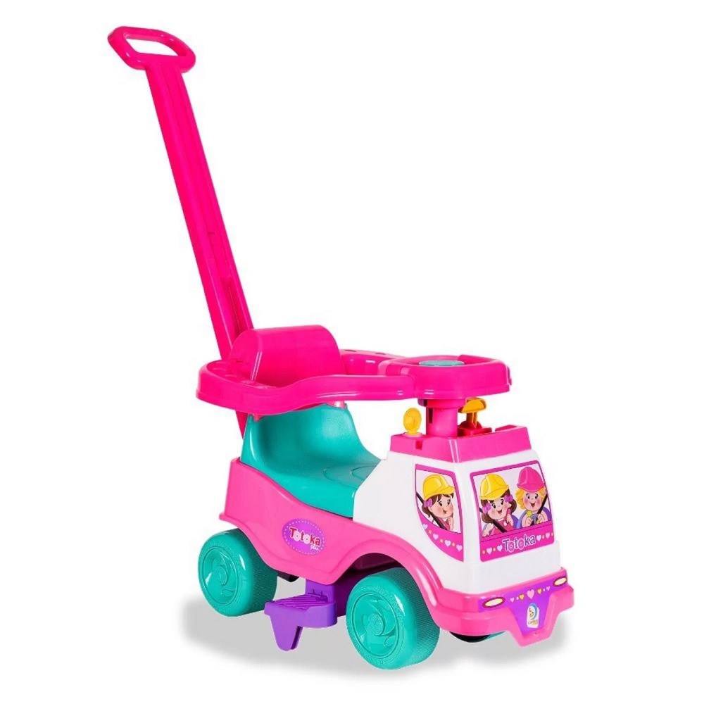 Totoka Plus Andador Infantil de Empurrar Educativo Brinquedo Cardoso Toys Menina