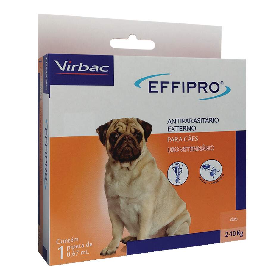 Effipro Virbac para Cães até 10Kg