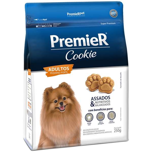 Premier Cookie para Cães Adultos Raças Pequenas - ( 250 g )