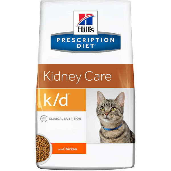 Ração Hill's k/d Cuidado Renal para Gatos Adultos - 1,81 Kg
