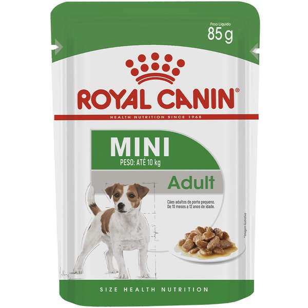 Ração Royal Canin Sachê Size Health Nutrition Wet para Cães Adultos Raças Pequenas - ( 85 Kg )