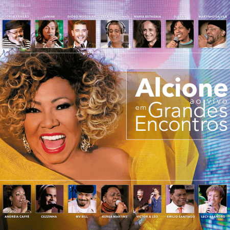 CD - Alcione - Ao Vivo Em Grandes Encontros