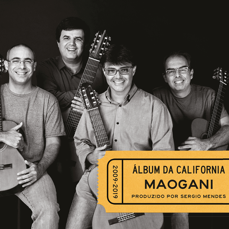 CD - Quarteto Maogani - Álbum da Califórnia