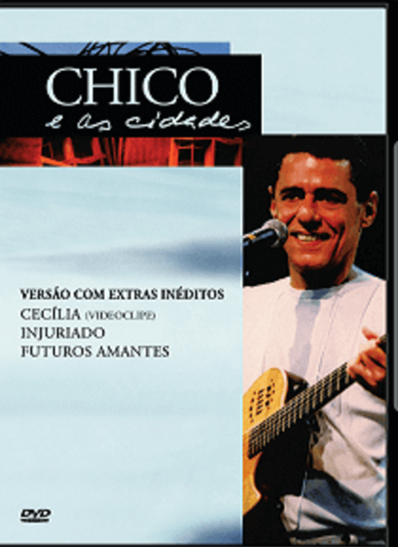 DVD - Chico Buarque - Chico e as Cidades  - BISCOITO FINO