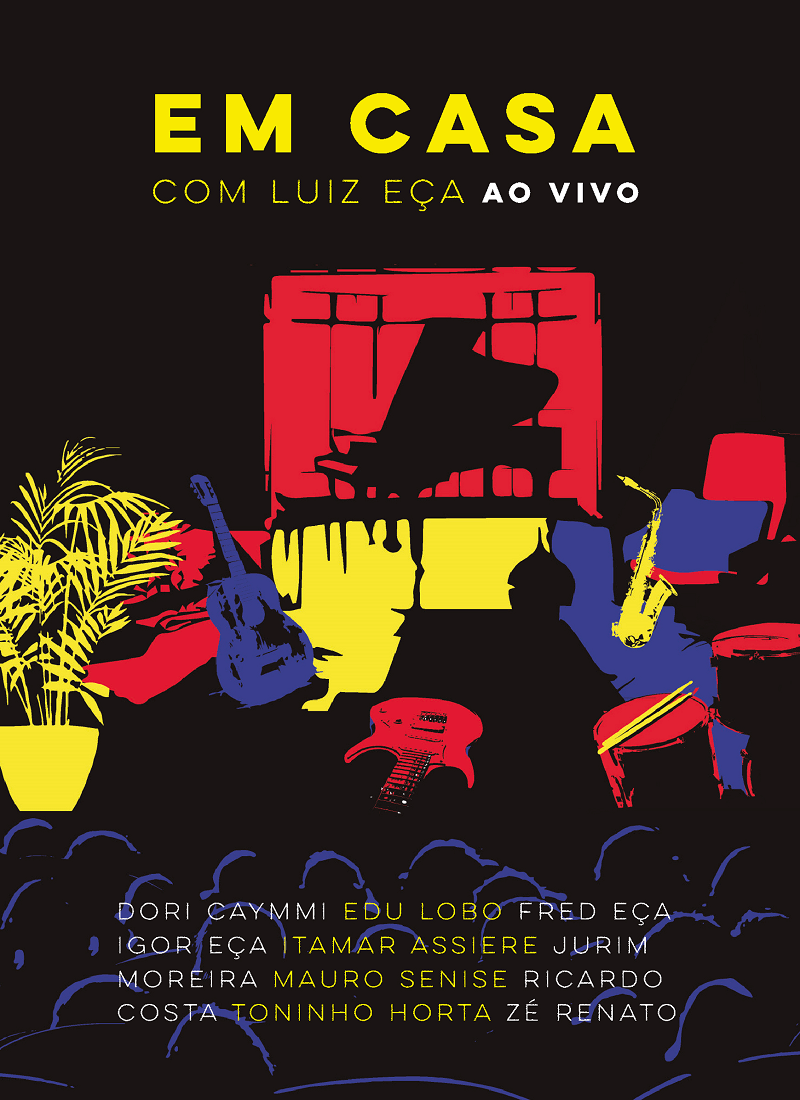 DVD - Vários Artistas - Em Casa com Luiz Eça