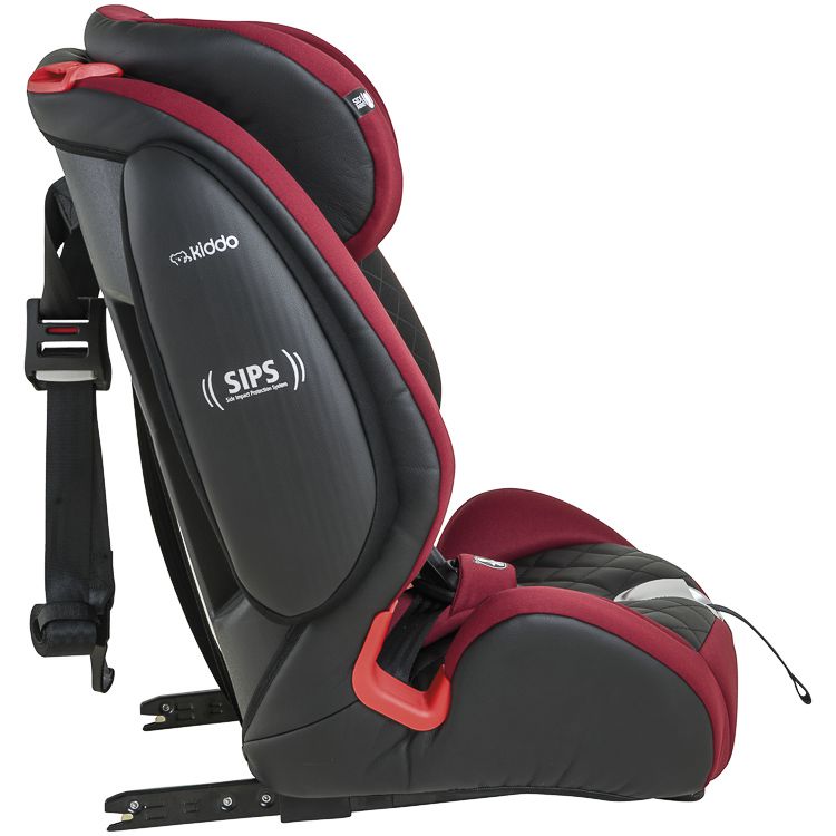 Cadeira Auto Poltrona Adapt Vermelha 9 À 36kg Inclinação Isofix Kiddo