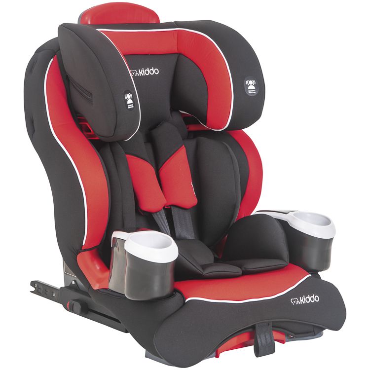 Cadeira de Auto Bebê Modi Isofix 9 À 36kg Inclinação Kiddo Vermelho