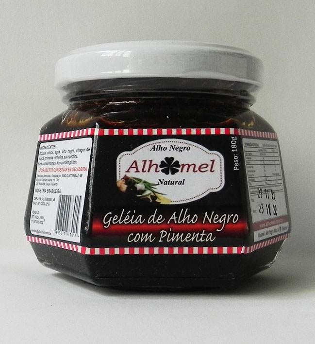 Geleia Alho Negro com Pimenta | Alhomel (180g)
