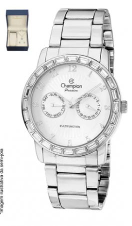 Relógio Feminino Kit Champion CH38422Y