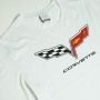 Camiseta Masc. Chevrolet|Cavalera Ctorvete Flag - Branco