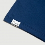 Camiseta Fem. Chevrolet Corvette Front Flags - Azul Escuro
