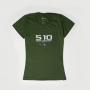Camiseta Fem. Chevrolet S-10 - Verde Militar