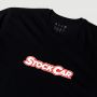 Camiseta Masc. Chevrolet Stock Car Stickers - Preta