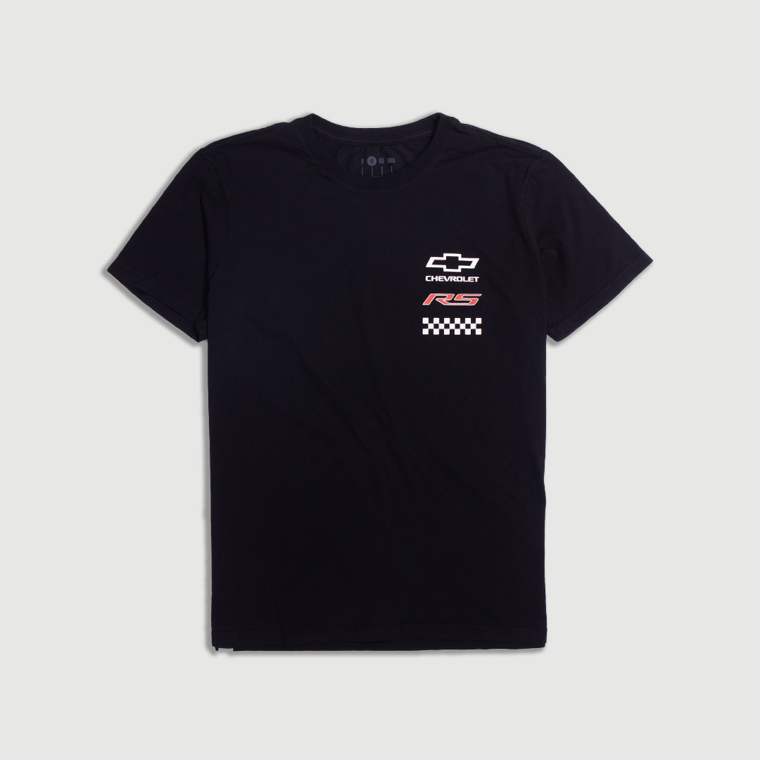 Camiseta Chevrolet - RS - Preto
