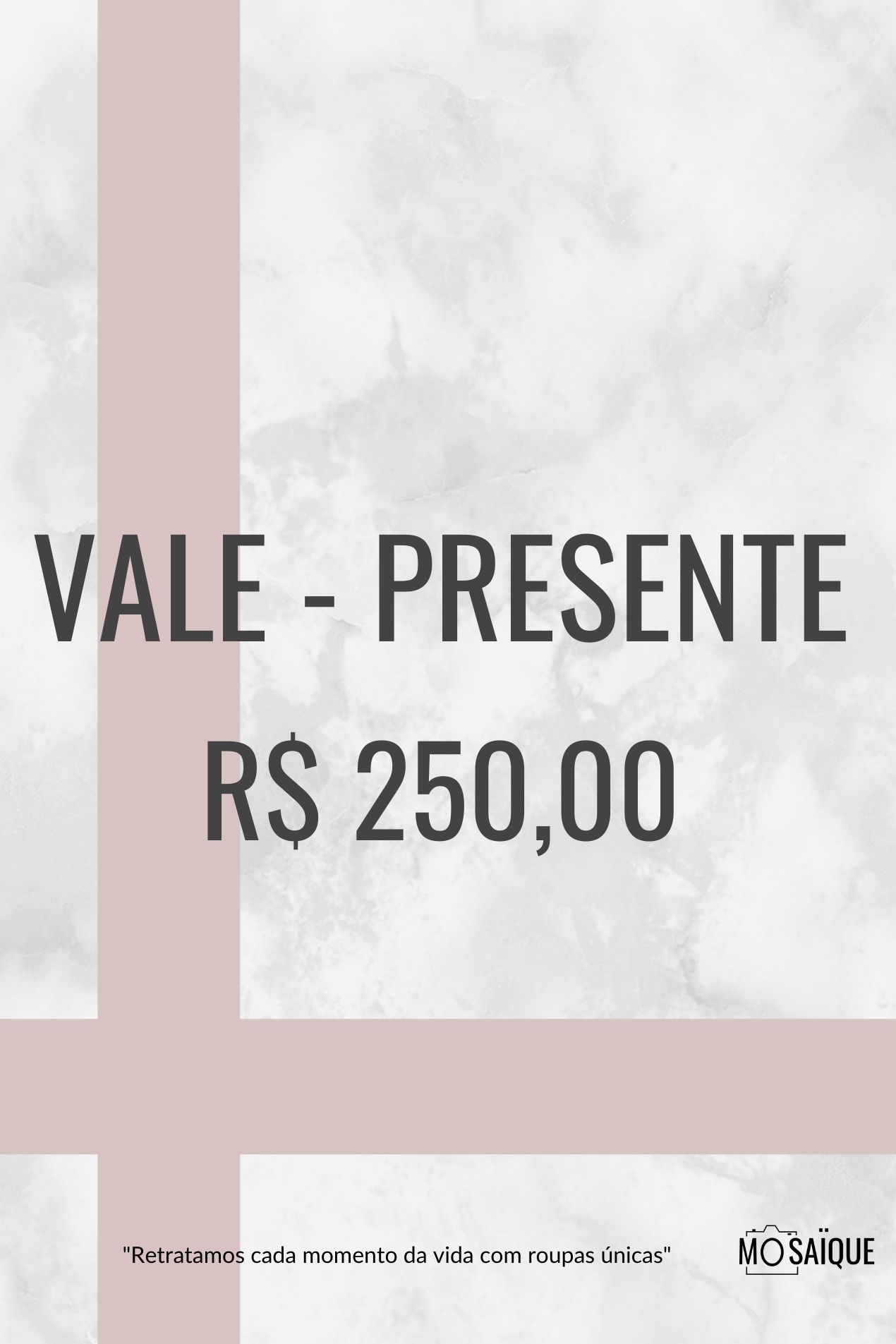 VALE-PRESENTE R$250,00