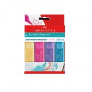 Marca-texto TextLiner 46 Faber-Castell c/4 cores