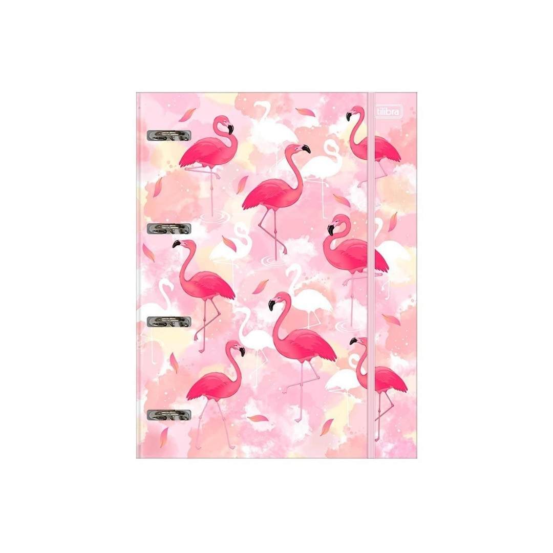 Fichário Tilibra Aloha Flamingo