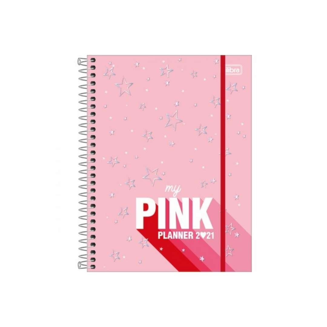Planner Espiral Love Pink Tilibra 2021