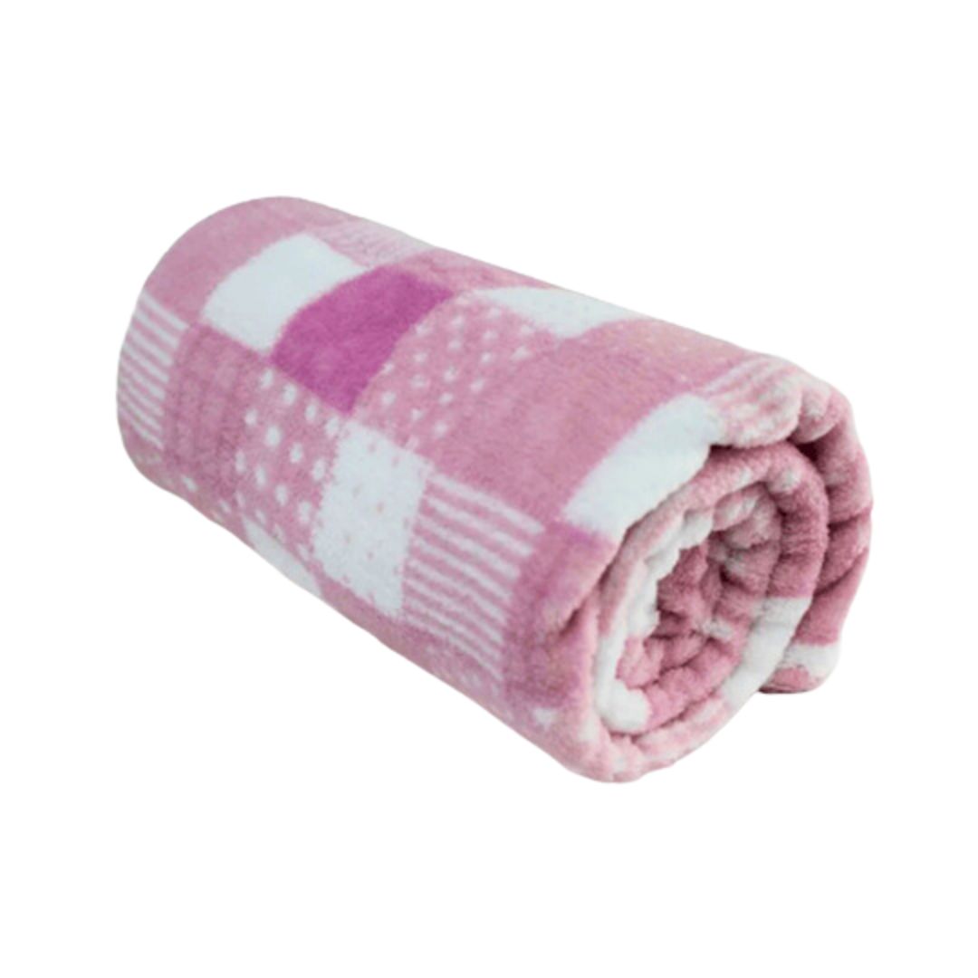 Cobertor Infantil Camesa Baby Patchwork Antialérgico 110x90cm