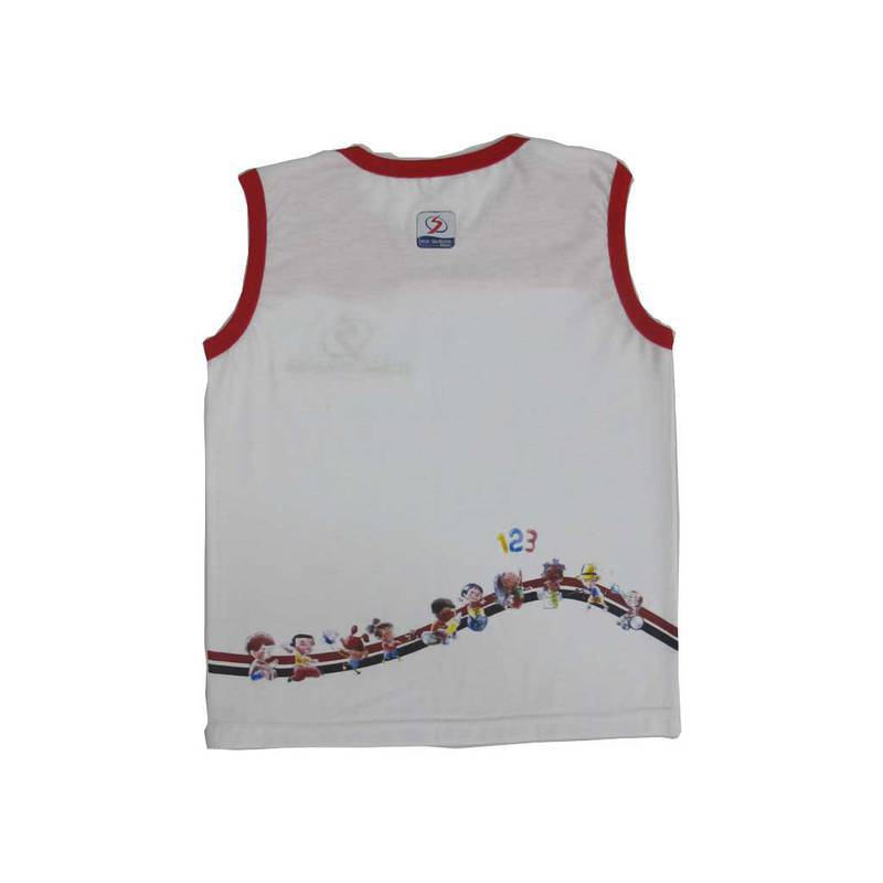 Camisa Regata Salesiano  Ed. Fisica Unissex Infantil Ref.71BL133033