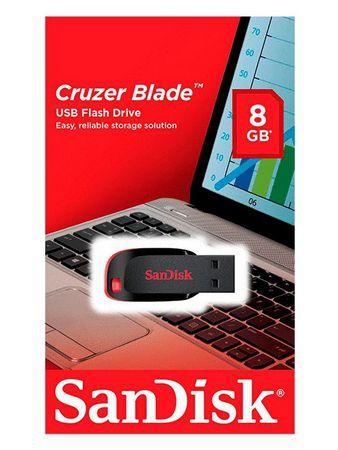 Pen Drive Cruzer Blade Sandisk USB 2.0 8GB SDCZ50-008G-B35