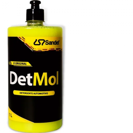 Detmol 1 Litro Sandet Produto Para Lavagem e Limpeza Carro Moto