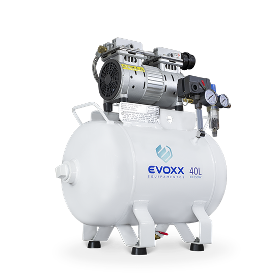Compressor de Ar 40L 1,14HP Evoxx