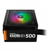 Fonte Gamer Gamdias Kratos E1-500W 80 Plus RGB, GD-Z500ZZZ