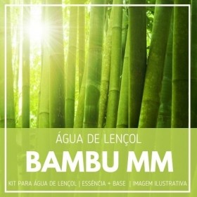 Essência Bambu MMartan + Água Lençol - Ganhe Válvula Borrifadora