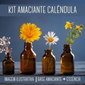 KIT AMACIANTE - Base Amaciante + Essência Calêndula