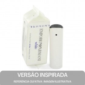 KIT PERFUME - Essência Armani White Men Contratipo 50ml + Base Para Perfume