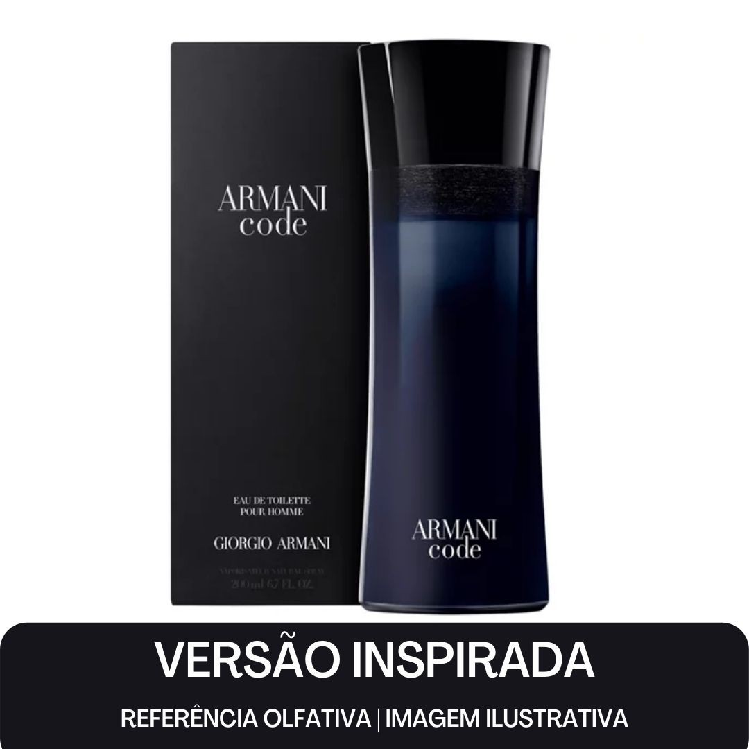 KIT PERFUME - Essência Armani Code Contratipo F + Base Para Perfume