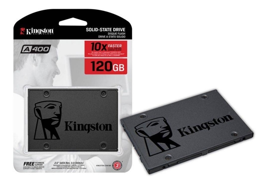 SSD 120GB KINGSTON SATA II