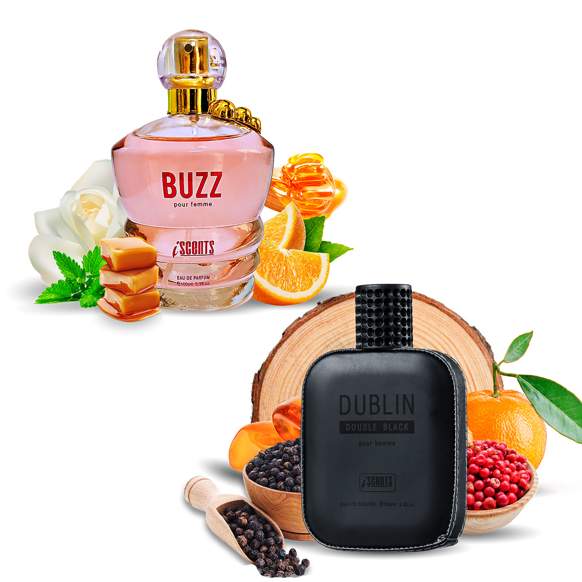Kit 2 Perfumes Importados Buzz e Dublin I Scents  - Mercari Perfumes