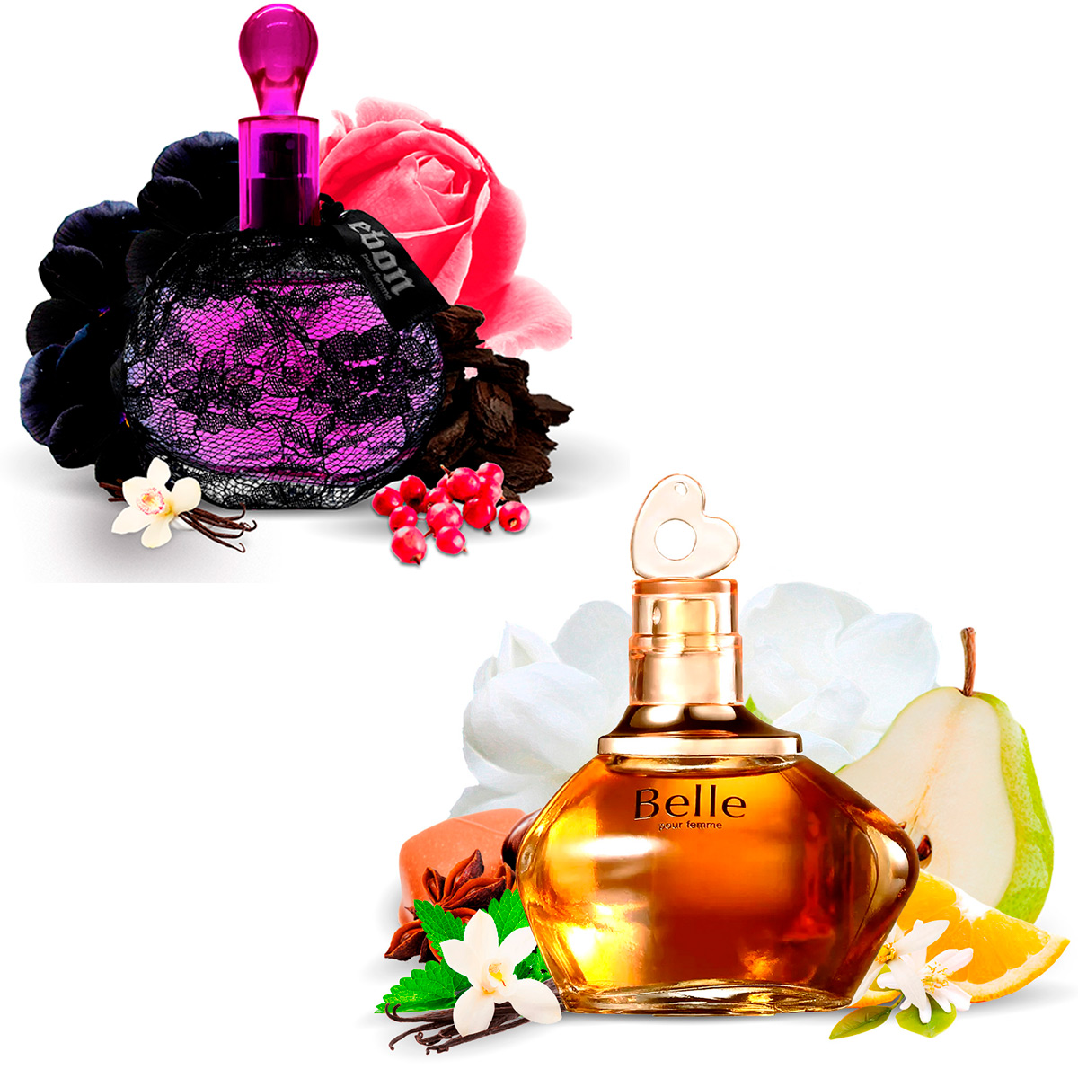 Kit 2 Perfumes Importados Ebon e Belle I Scents - Mercari Perfumes
