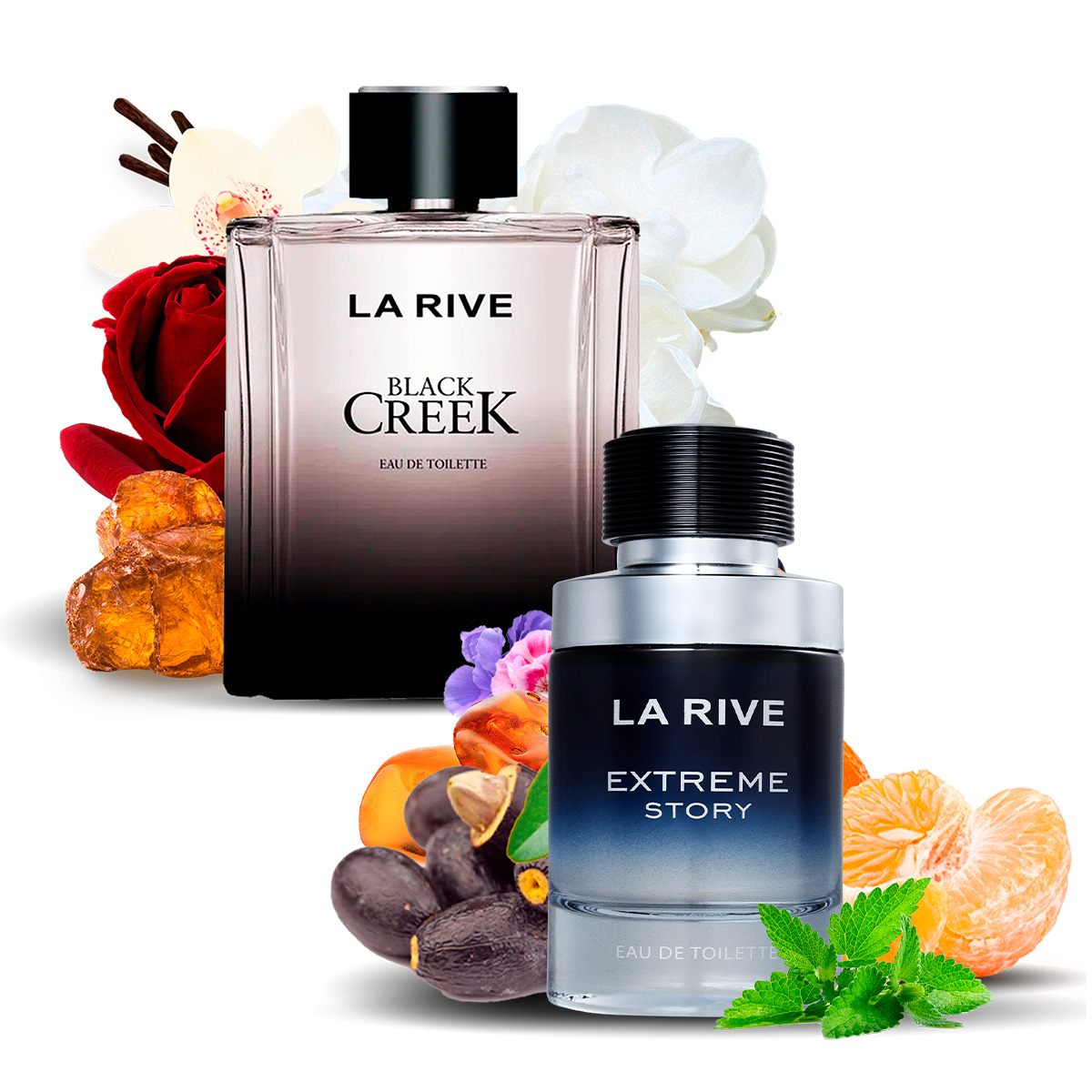 Kit 2 Perfumes Importados Extreme e Black Creek La Rive  - Mercari Perfumes