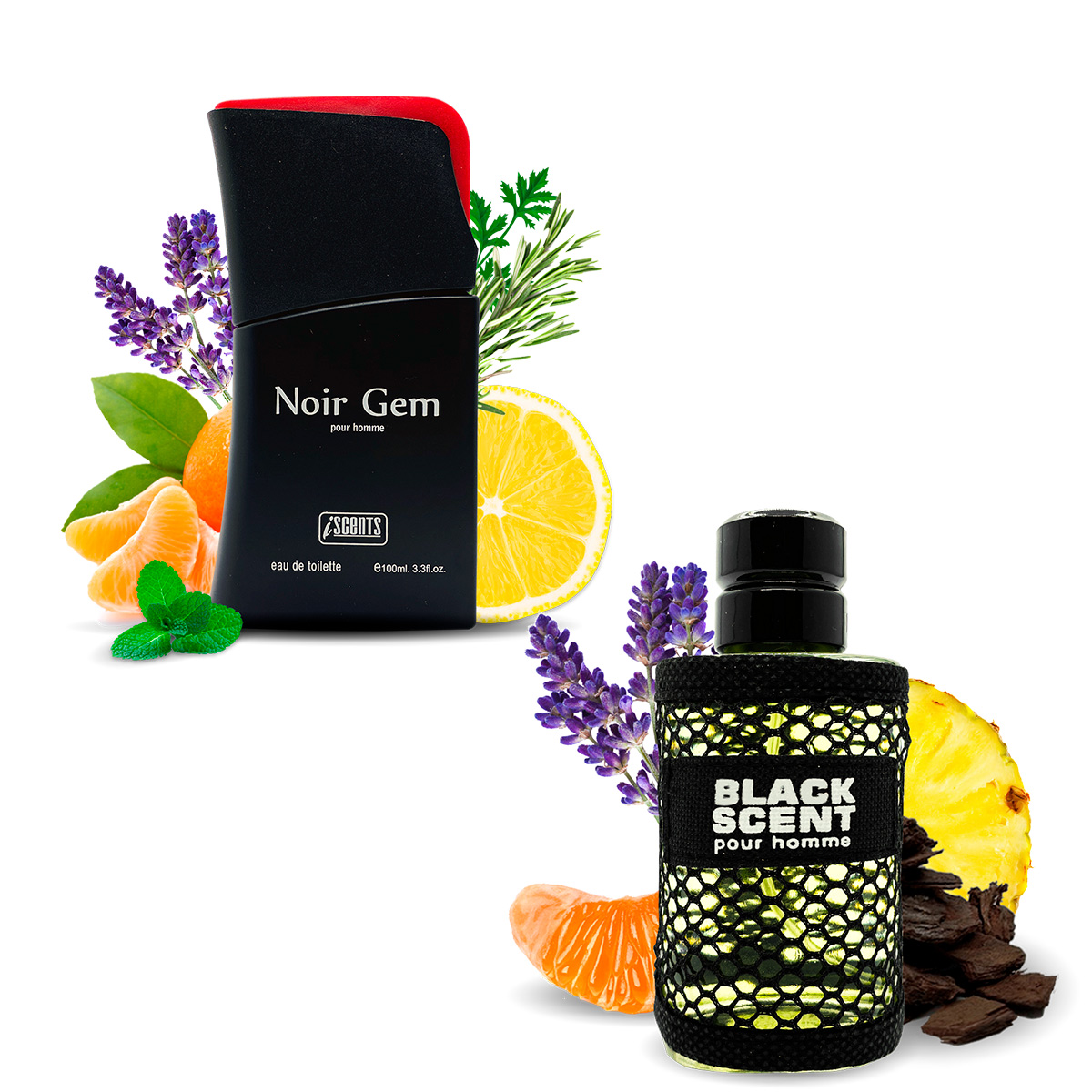 Kit 2 Perfumes Importados Noir Gem e Black Scent I Scents  - Mercari Perfumes
