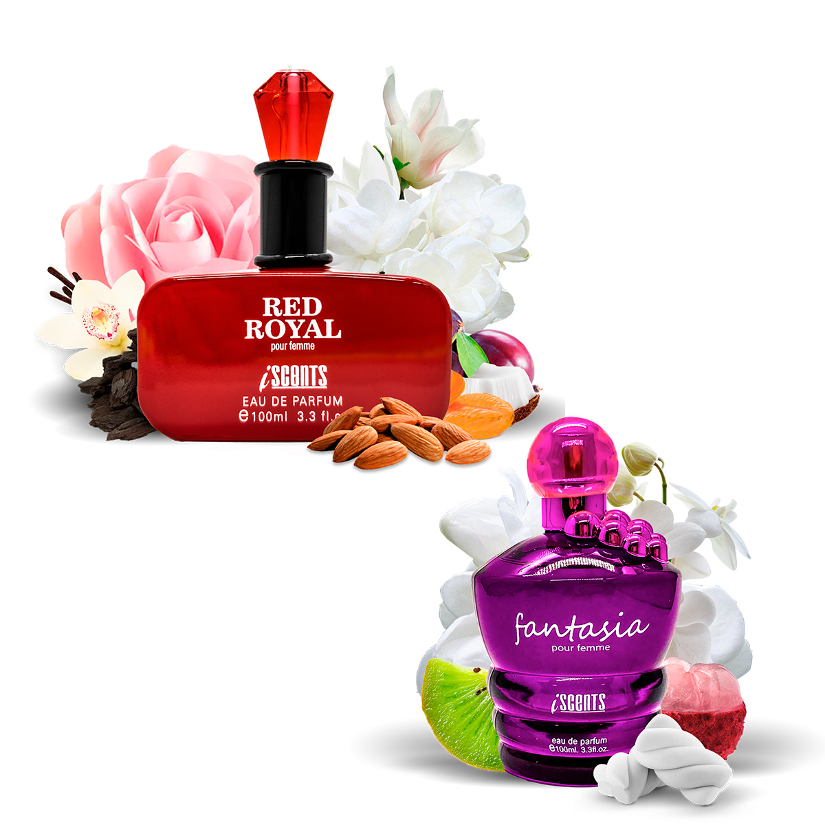 Kit 2 Perfumes Importados Red Royal e Buzz I Scents - Mercari Perfumes