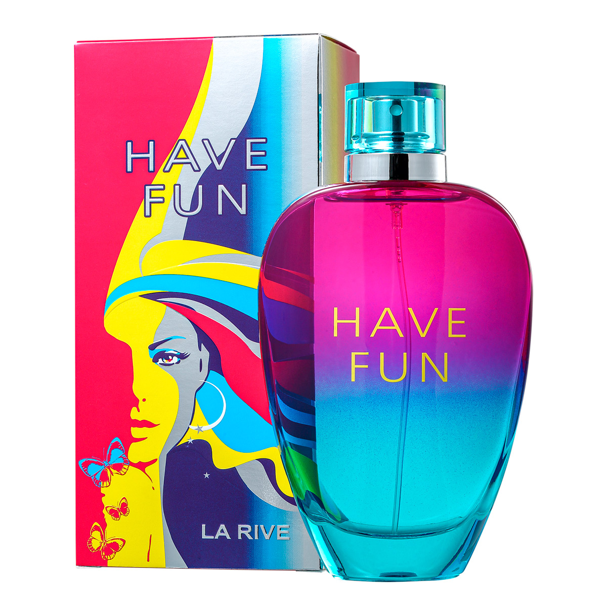 Perfume Have Fun  feminino EDP 90ml La Rive - Mercari Perfumes