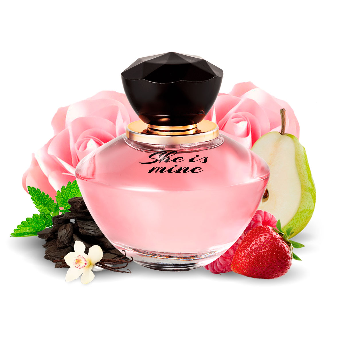 Perfume She Is Mine Feminino Edp 90ml La Rive  - Mercari Perfumes